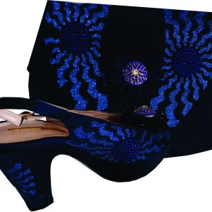Navy Blue Shoe & Bag