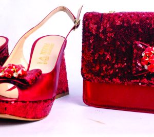 Red-Wine Shoe & Bag